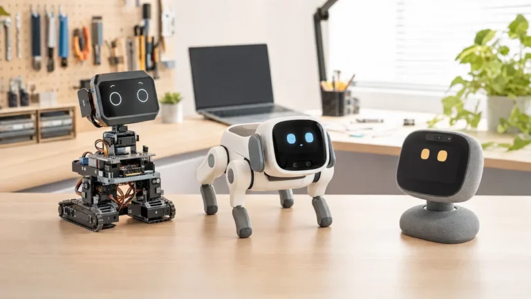 Desktop-AI-Roboter 2026 im Vergleich: Reachy Mini, EMO, Eilik und Loona